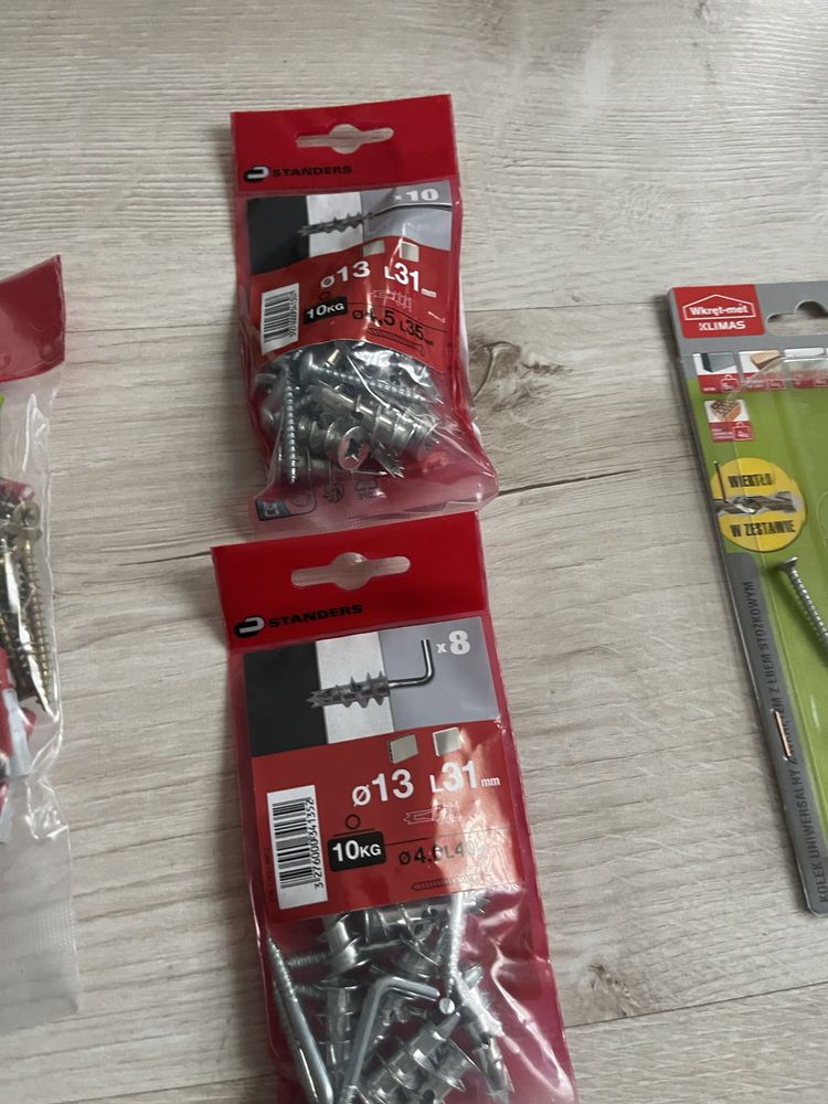 Zestaw kołków 5 paczek