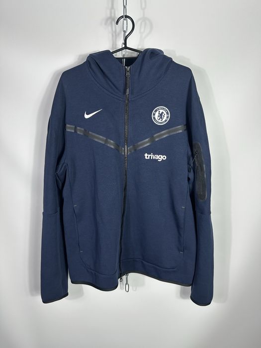 Худі оригінальне Nike tech fleece chelsea футбольне