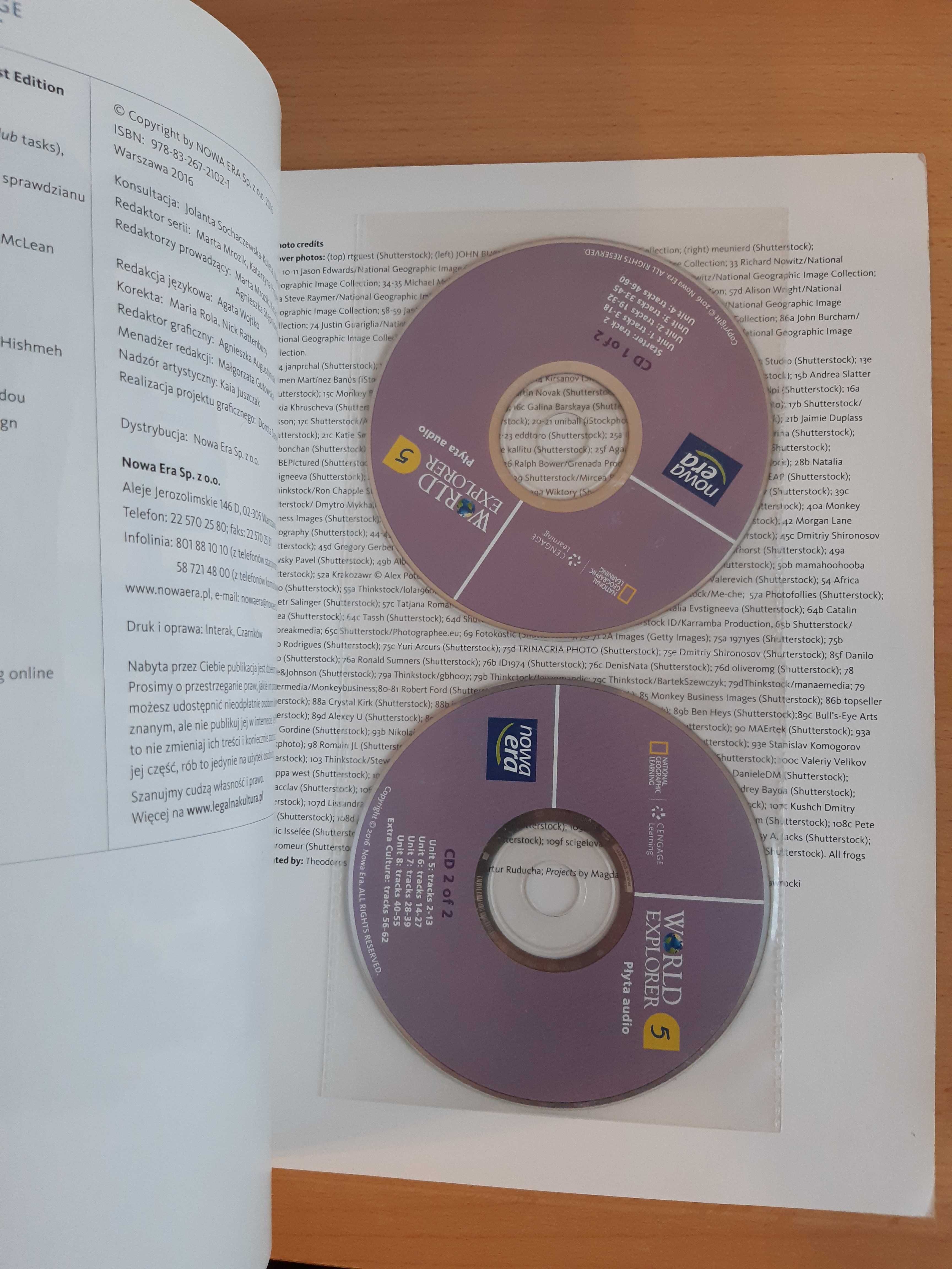 Filmy do kl. 5 DVD Club World Explorer 2 + Podręcznik World Explorer 5