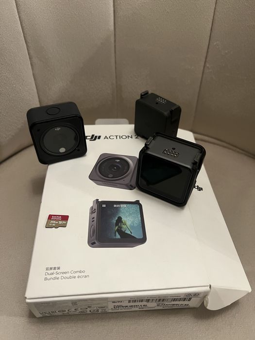 Kamera sportowa DJi action 2 dual jak nowa
