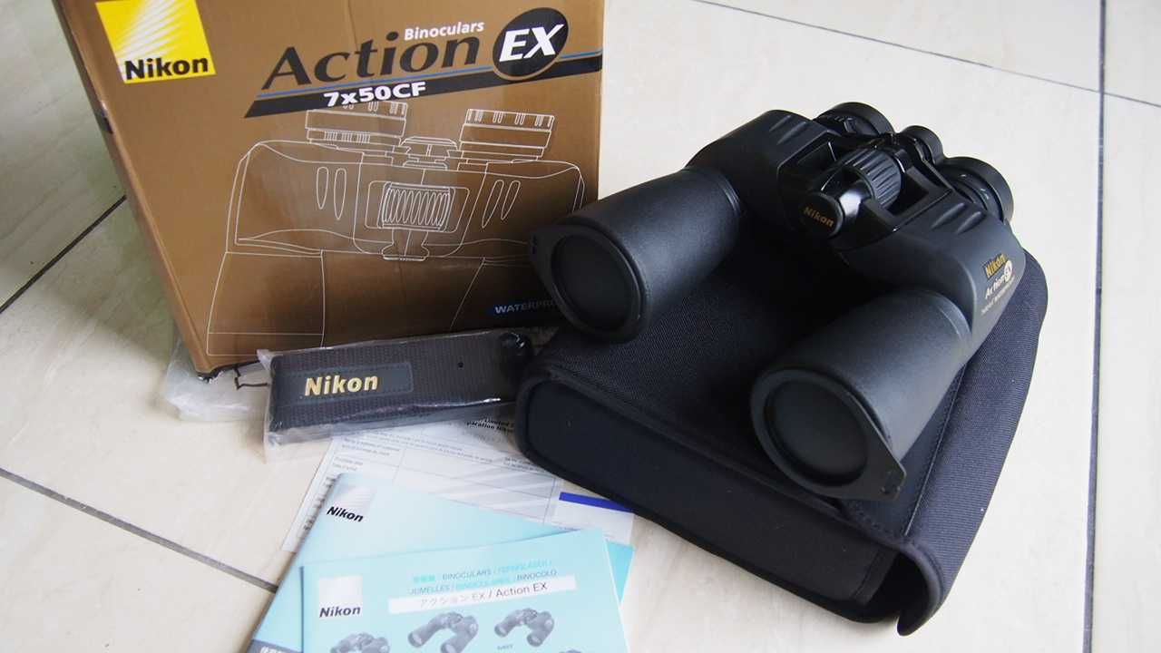 Lornetka NIKON ACTION EX 7X50 nieużywana okazja!