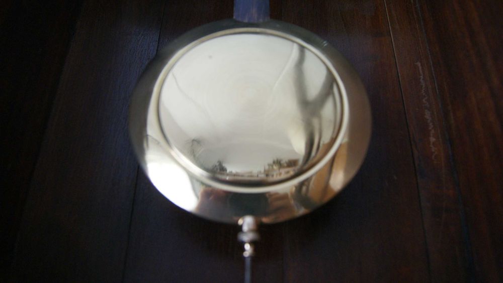 357 Zegar wiszący mechaniczny HAU antyk