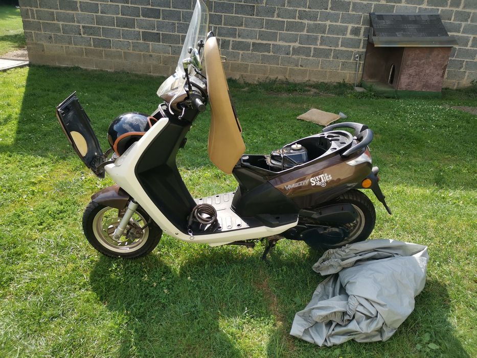 Peugeot Vivacity  4t oryginalny 50 cm3 Nowe opony...