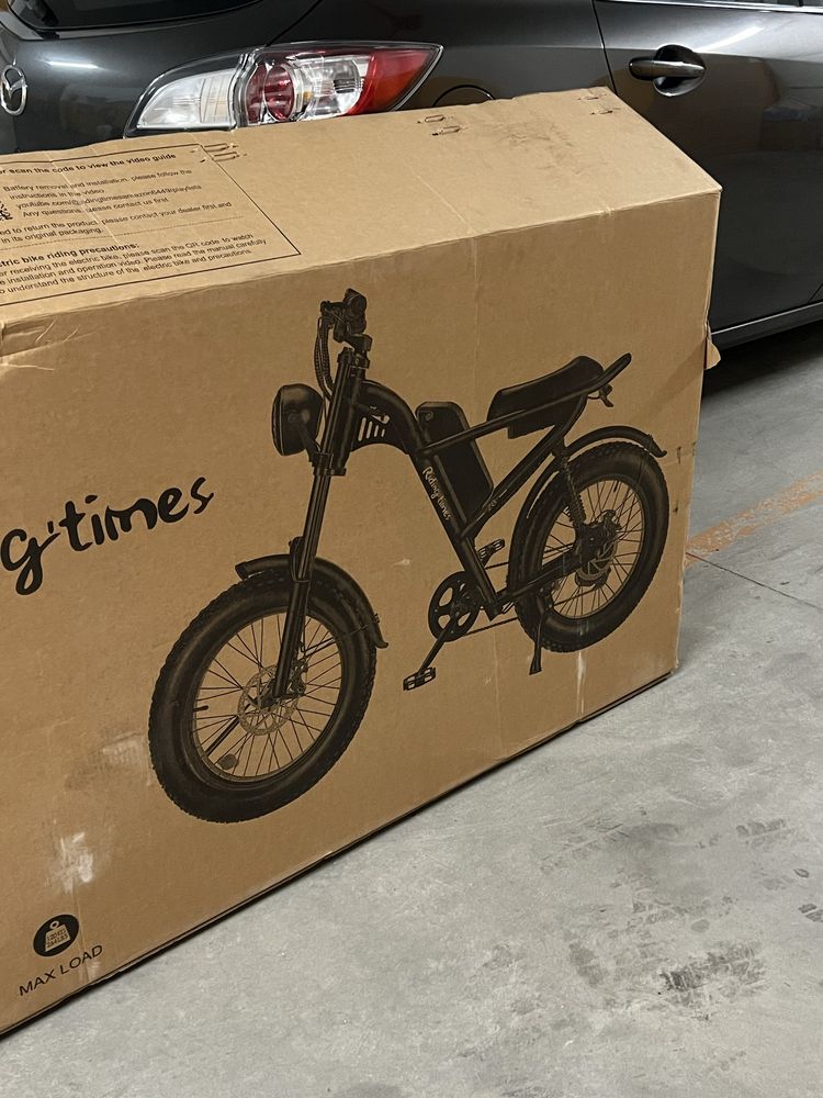 Rinding times z8 bicicleta elétrica. Ebike