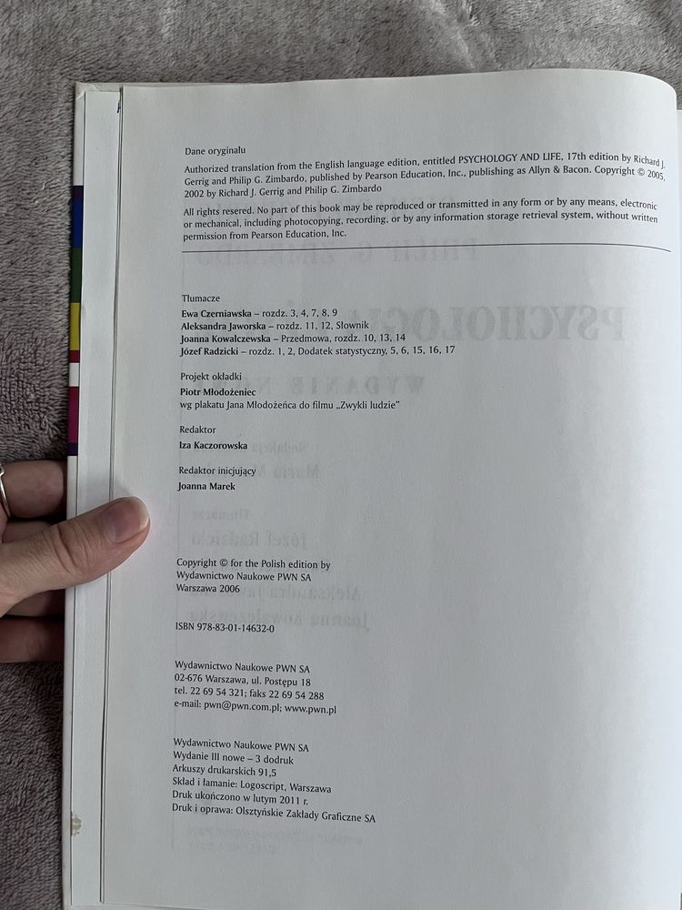 Psychologia i Życie Zimbardo