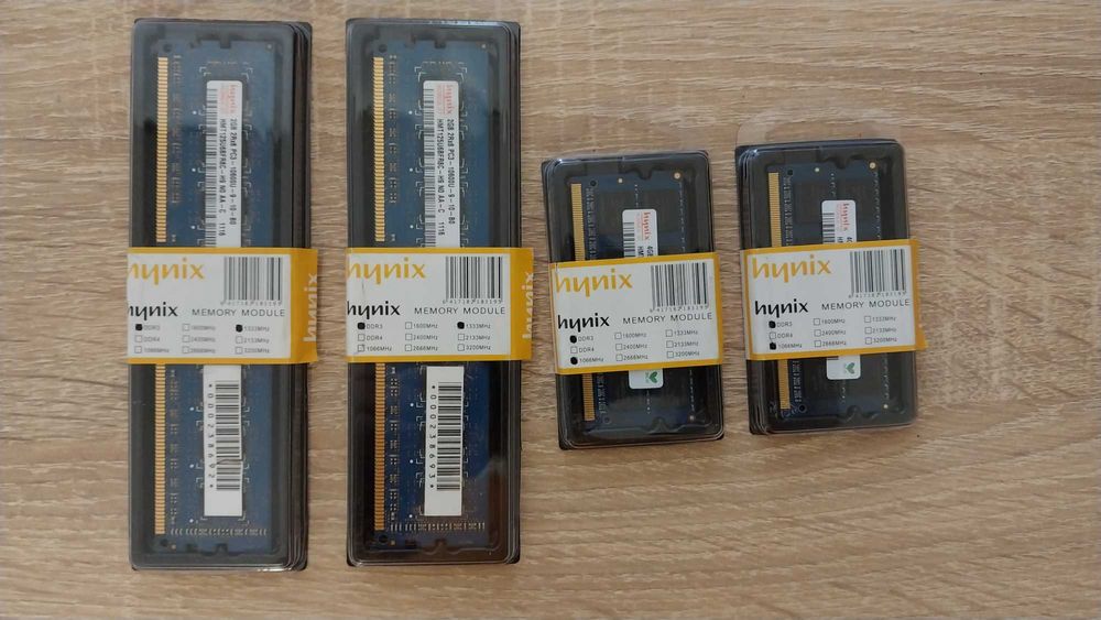 Оперативна памʼять Hynix DDR3 4Gb і 2Gb. Нові