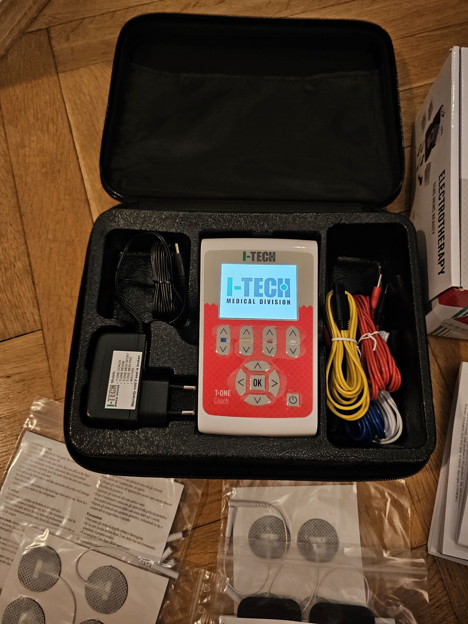 Nowy I-Tech T-One Coach Przenośny Aparat Do Elektroterapii Itech Tone