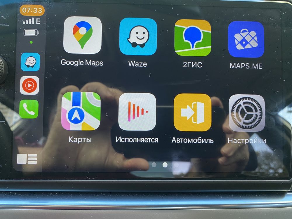 CarPlay с микрофоном для андроид магнитолы