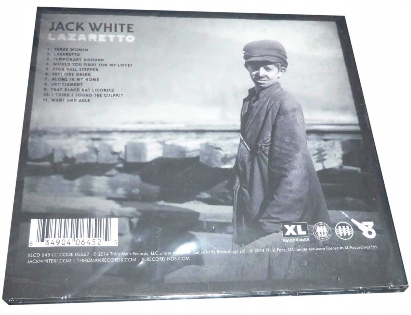 Jack White "Lazaretto" CD (Nowa w folii)