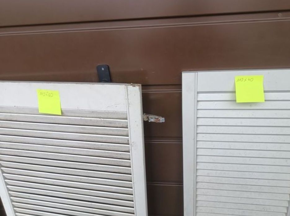 Sprzedam drzwiczki ażurowe drewniane białe i brązowe