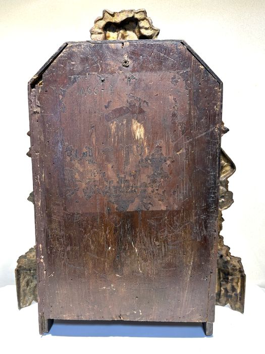 Lindo antigo relógio de chaminé - á funcionar