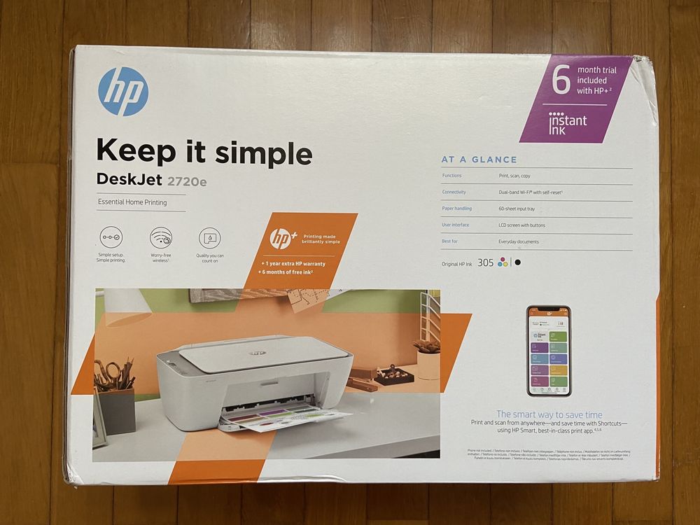 Impresora HP Desk Jet 2720e