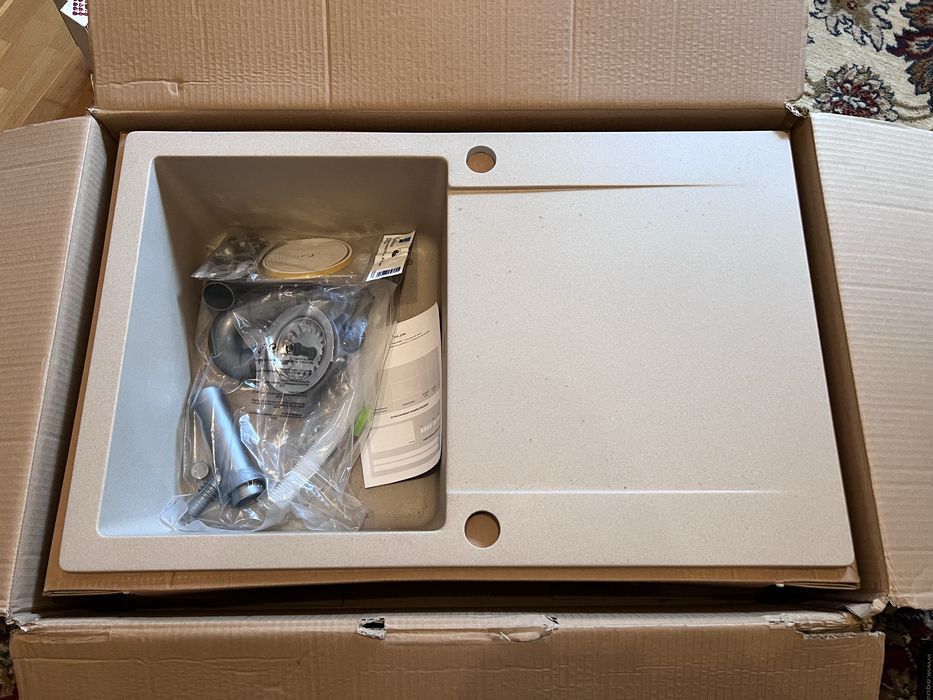 Zlew Granitowy Miló - Piaskowy