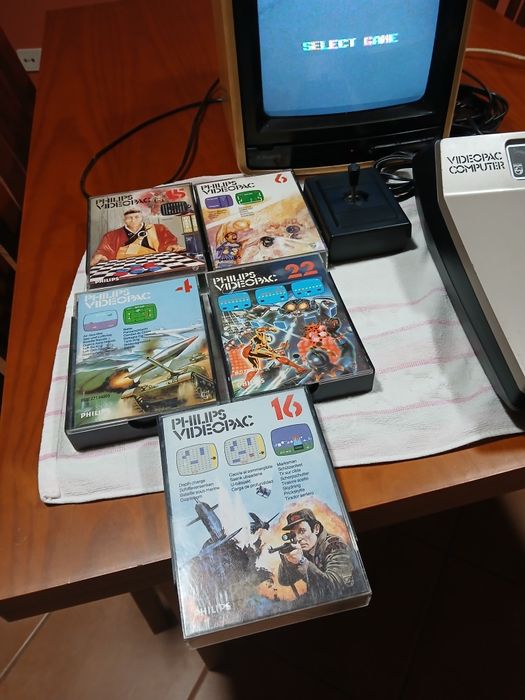 Consola de jogos Philips G7000- videopac computer