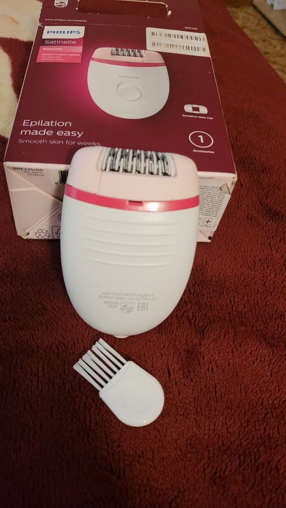 Philips Эпилятор Satinelle Essential BRE235/0