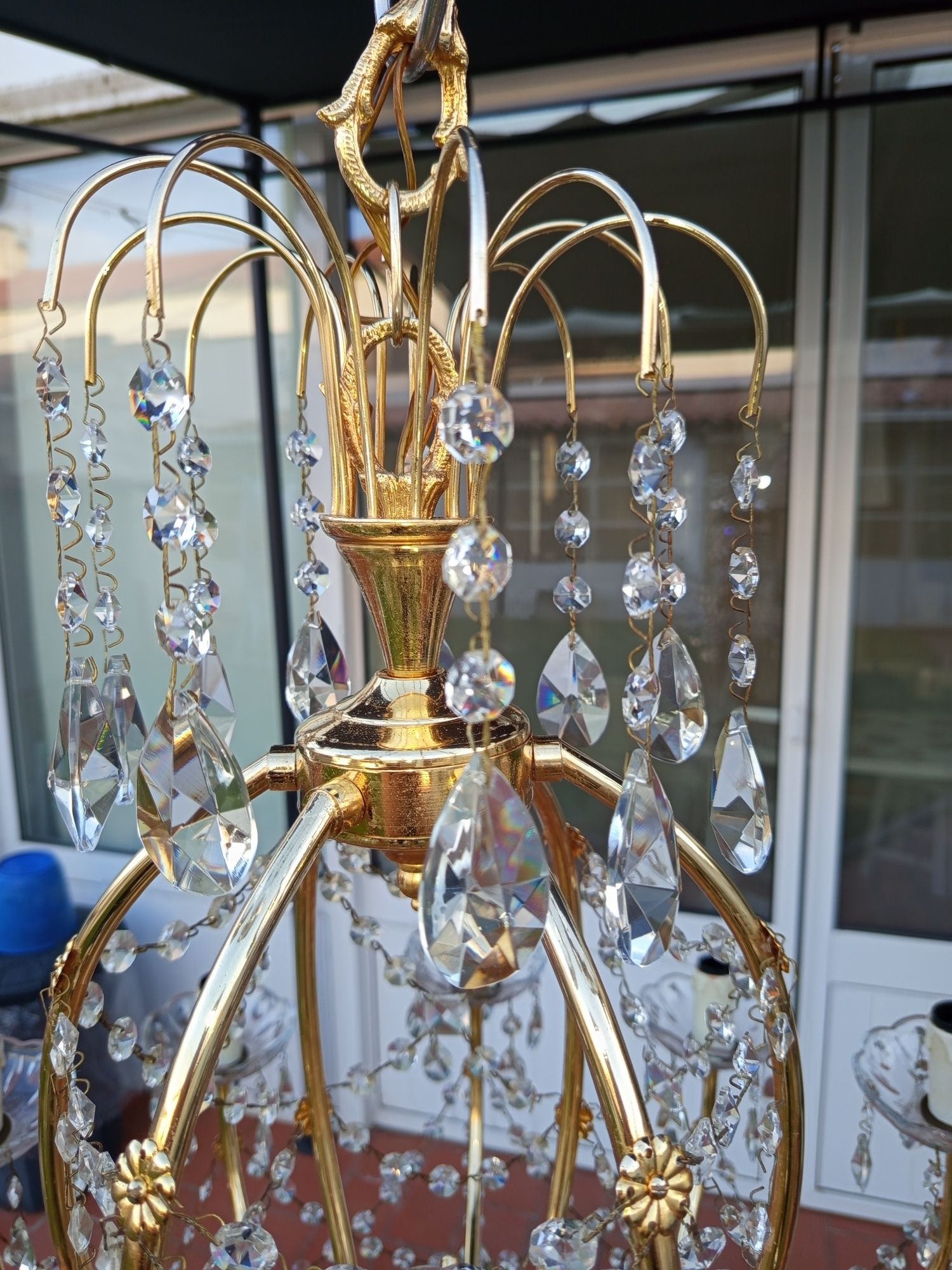 Vendo lustre em cristal
