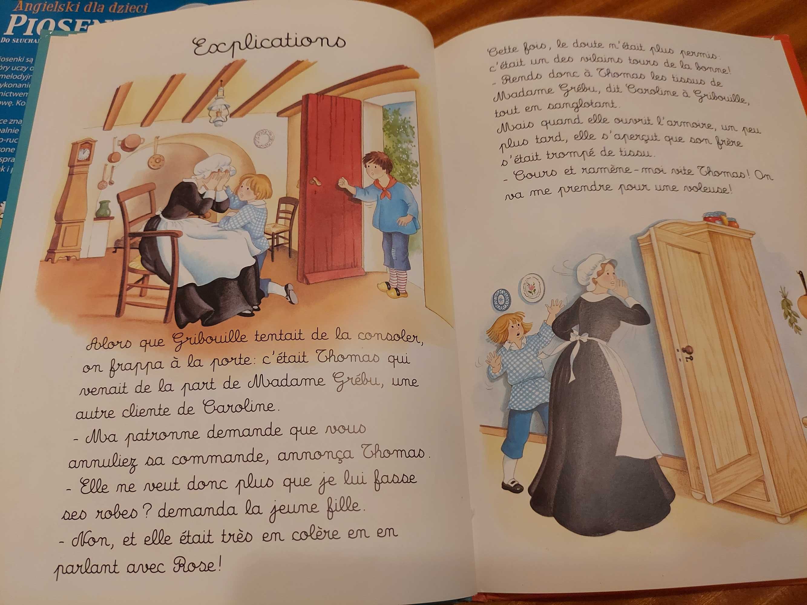 Książka dla dzieci po francusku
