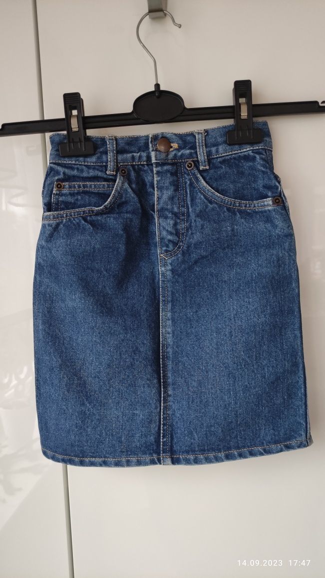 Jeansowa spódnica C&A r 128