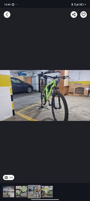 Bicicleta B-twin st100 27.5 quadro L