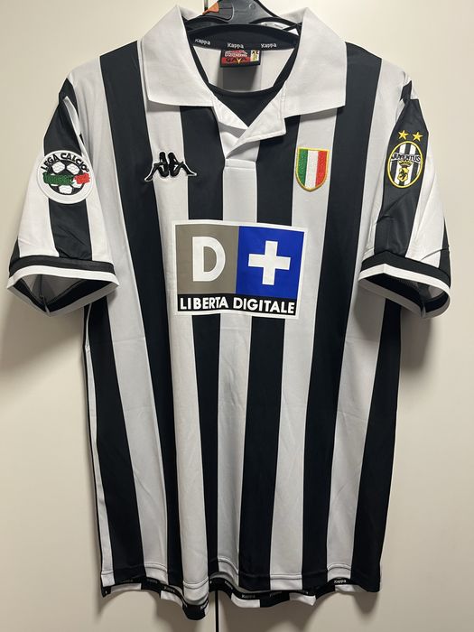 Koszulka Zidane 21 Juventus Kappa 99/00 XL Retro Vintage Calcio