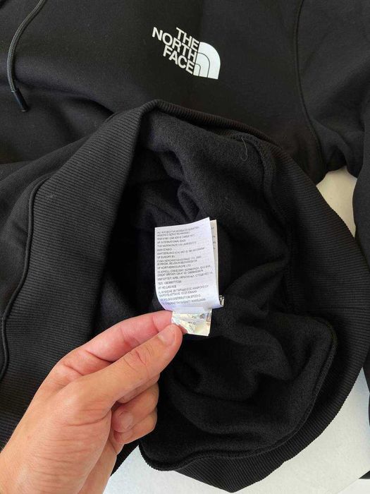 Худі тепле чоловіче The North Face Зимова стильна кофта ТНФ на флісі,