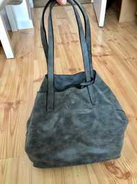 Torba Shopper Szara A4