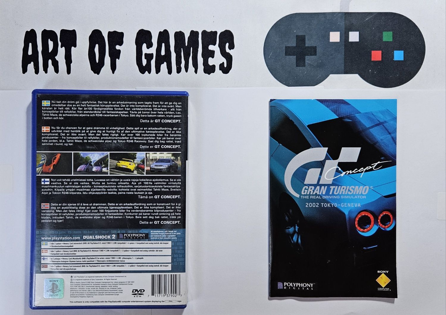 Gran Turismo Concept 2002 Tokyo Geneva Ps2 Playstation 2 Grand Turismo