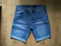 Spodenki H&M w34 M/L slim fit szorty jeans dżins denim vintage