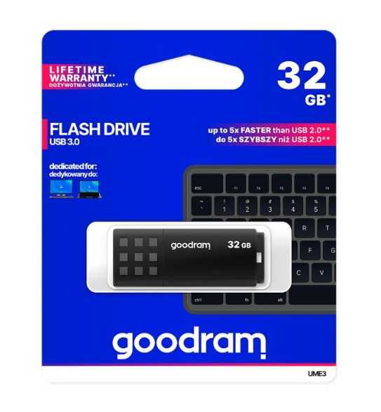 Pendrive GOODRAM UME3 32GB USB 3.0 czarny