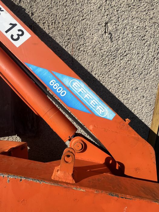 Легкий кран маніпулятор Effer 6600