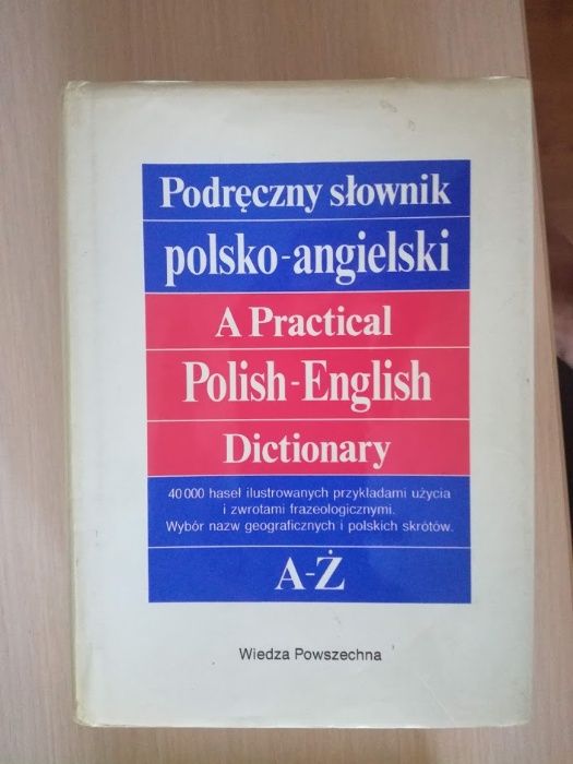 "Podręczny" słownik polsko - angielski od A do Ż