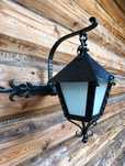 Lampa  ręcznie kuta zewnetrzna