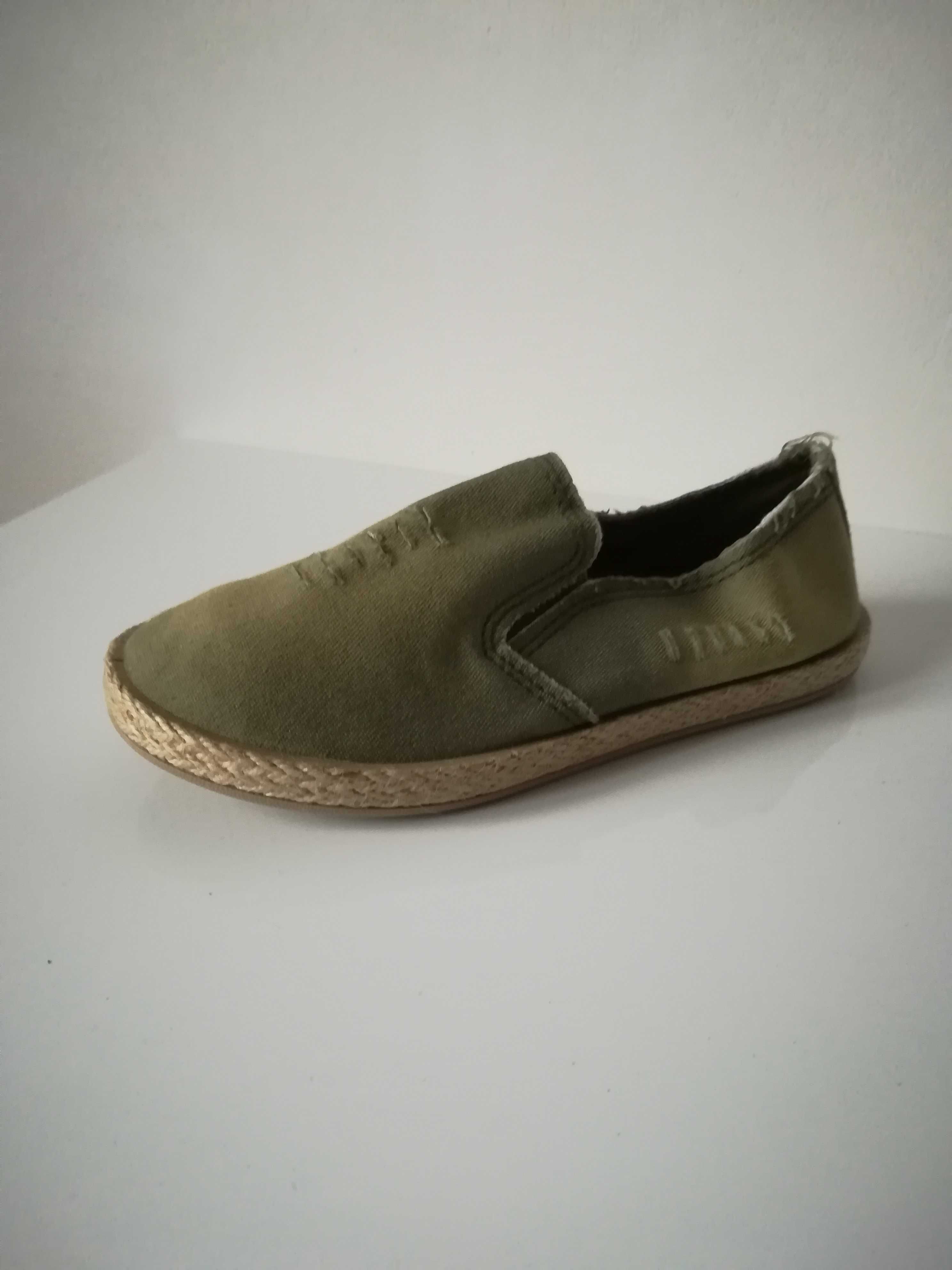 Tenisówki espadryle zielone 31 (19,4 cm)