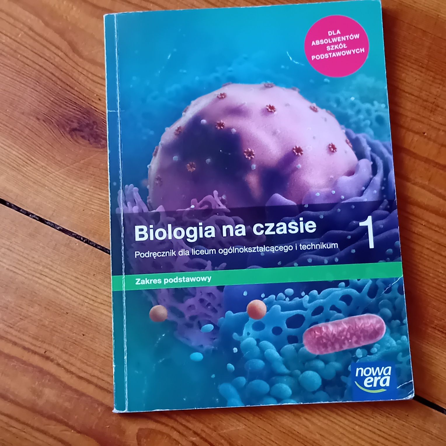 Książka  do biologi klasa 1 nowa era