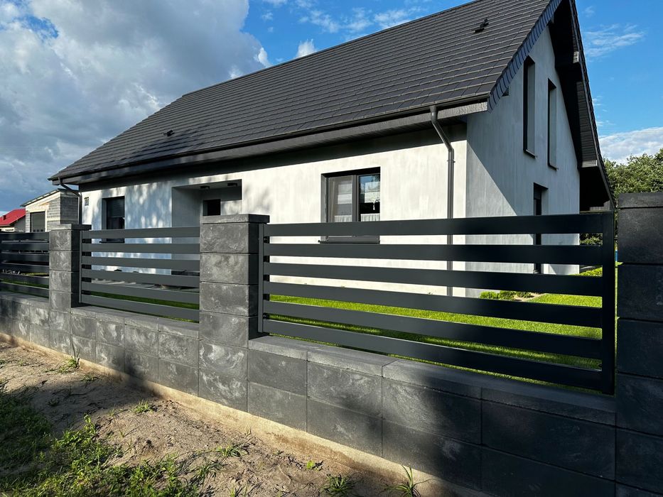 Ogrodzenia, płot, przęsła, bramy, balustrady, barierki