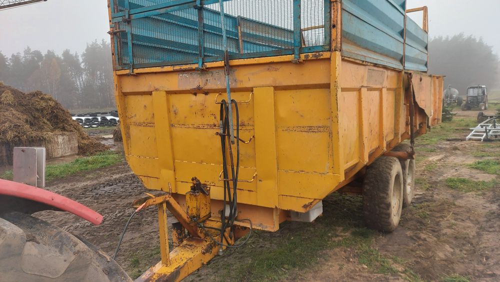 Przyczepa skorupowa Rolland 12 ton tandem