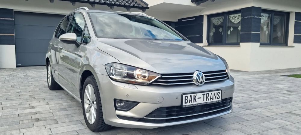 Volkswagen Golf Sportsvan Wersja LOUNGE, Bezwypadkowy, Bogato Wyposażony, 1-wszy właściciel.