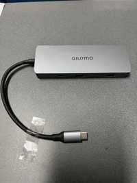 USB C Docking Station Dual Monitor, 9-in-1 Laptop GIISSMO