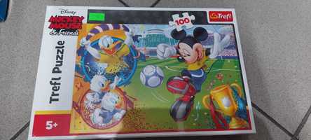 Puzzle Disney kaczor donald myszka miki 100 element 5+ U TIGERA SKLEP