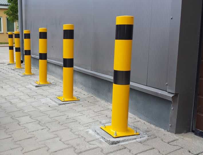 Oznakowanie poziome parkingów, hal, malowanie linii, pasów, odbojnice