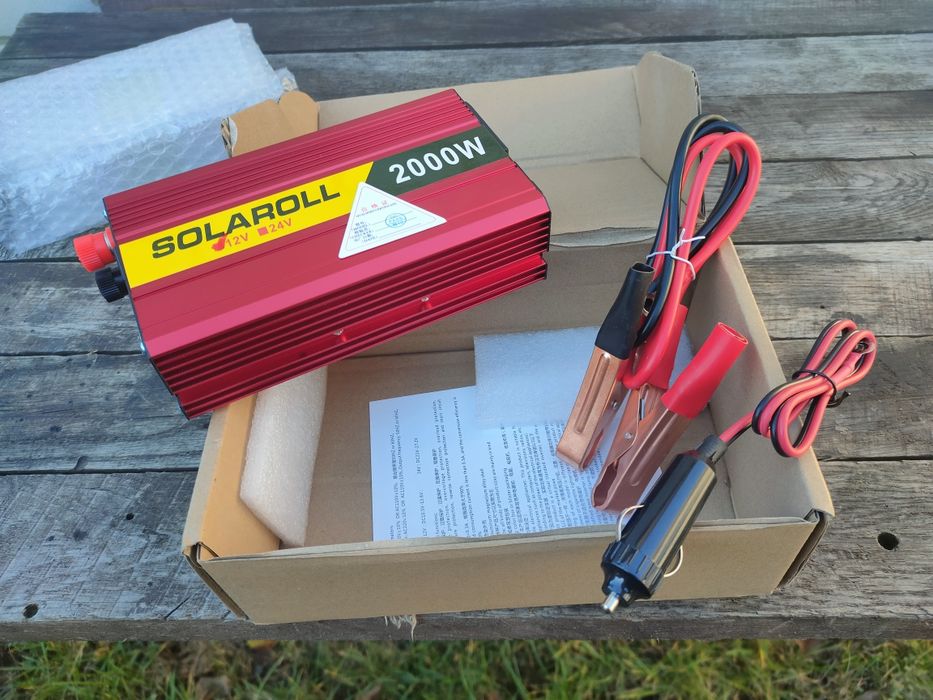 Інвертор 12v-220v Solaroll 2000w
