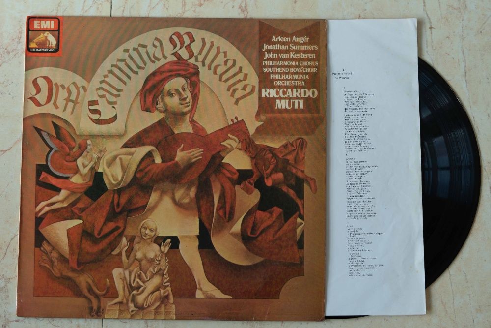 LP disco de vinil carmina LP disco de vinil Carmina Burana