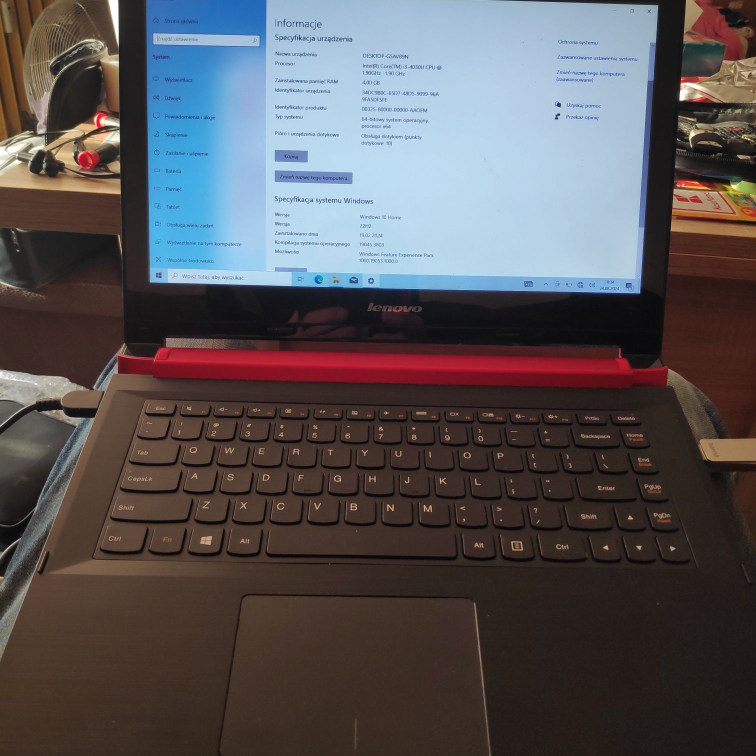 Lenovo z ekranem dotykowym gemingowe