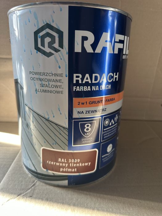 Rafil radach ral 3009 czerwony tlenkowy