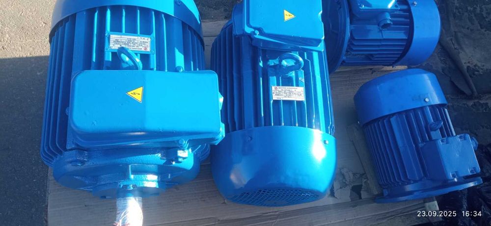 Электродвигатель Електродвигун, 220в, 380в, нові, б/у, вживанний