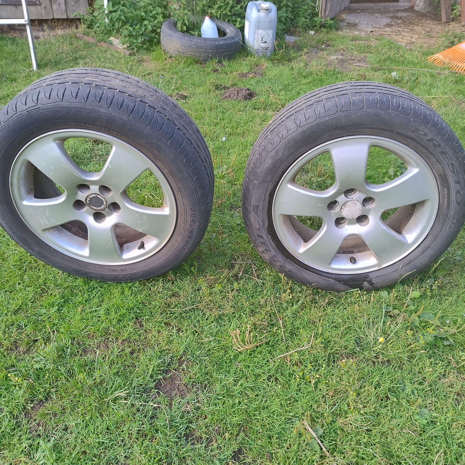 Alufelgi z oponami 205/55 R16 5x100