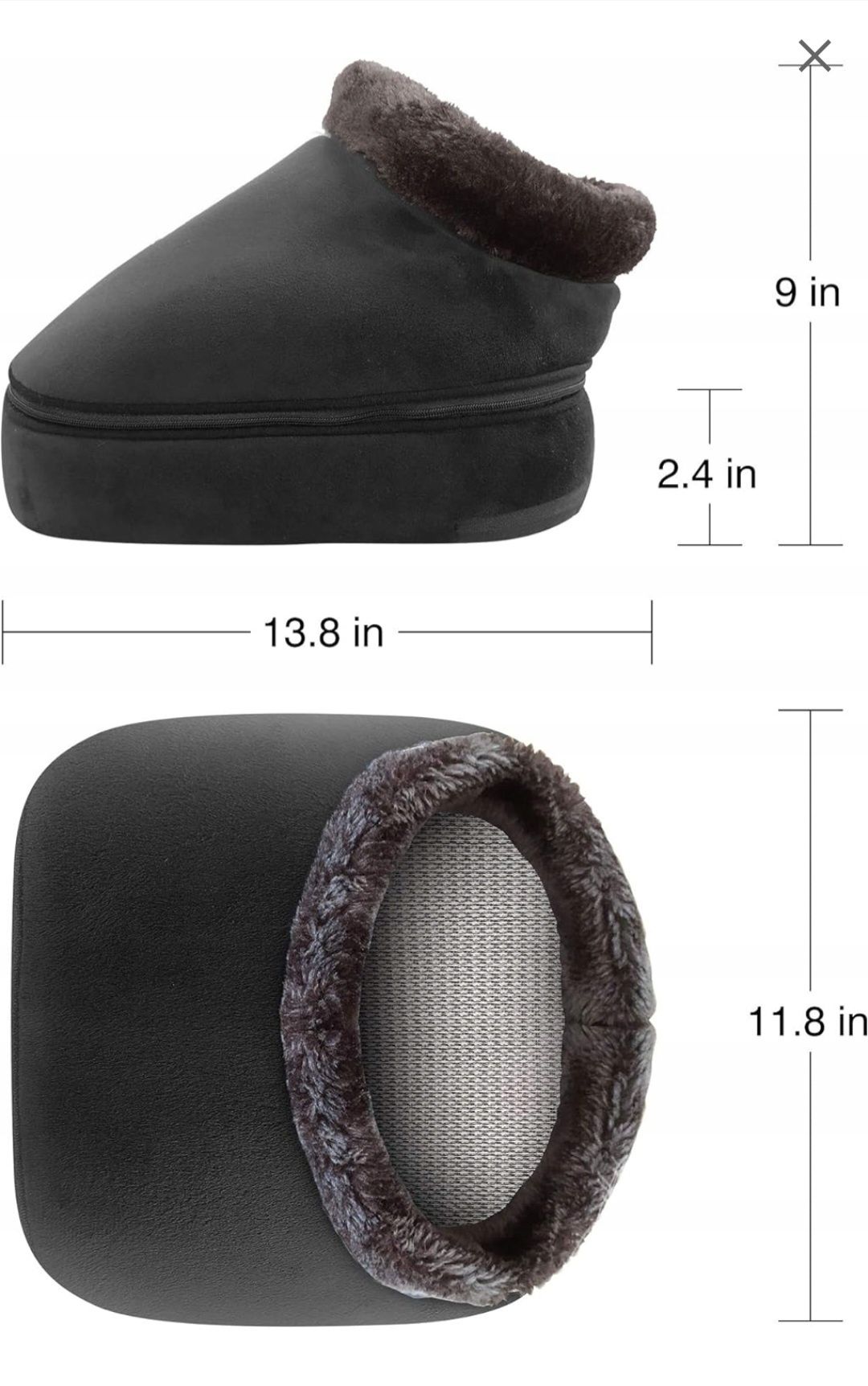 Snailax SL-522SG elektryczny podgrzewany masażer do stóp shiatsu