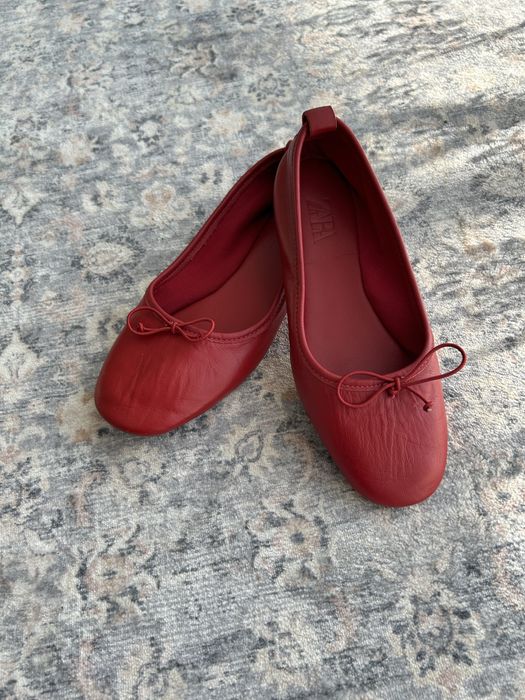 Zara skorzane baleriny rozmiar 33 buty bardzo wygodne miękkie