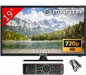 Telewizor MANTA 19LHN123D 19" HDR DVB-T2 LED HEVC