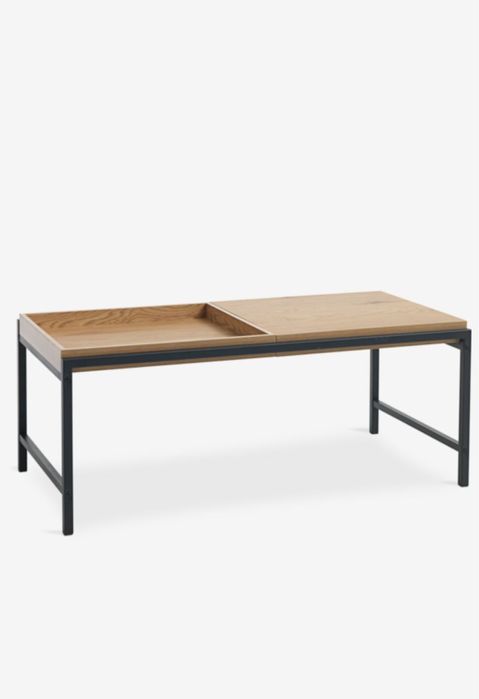 Stolik loft braz czern 50/100